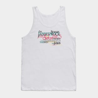 Jabberwocky Poem Tank Top